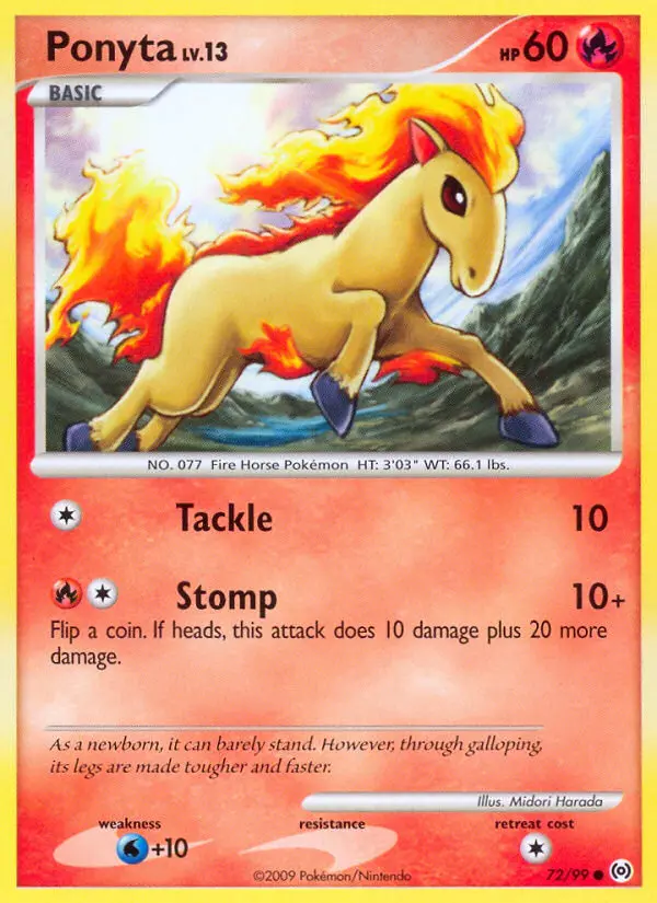 Ponyta, Normal