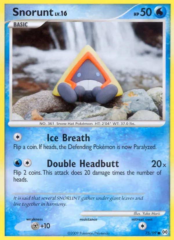 Snorunt, Normal