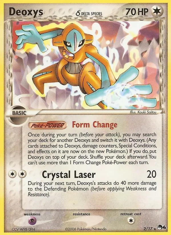 Deoxys δ, Normal