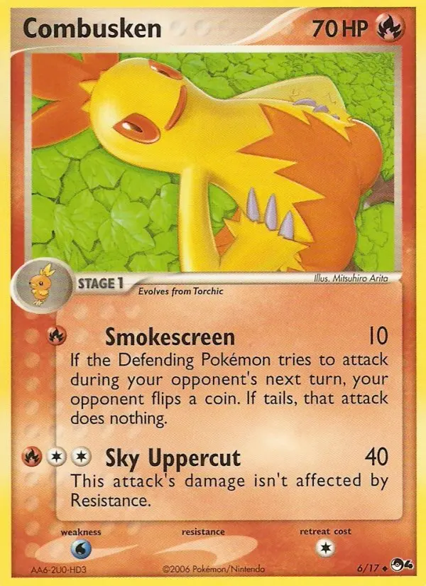 Combusken, Normal