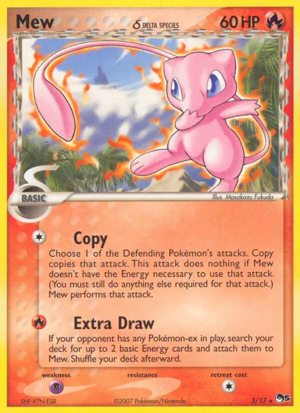 Mew δ, Normal