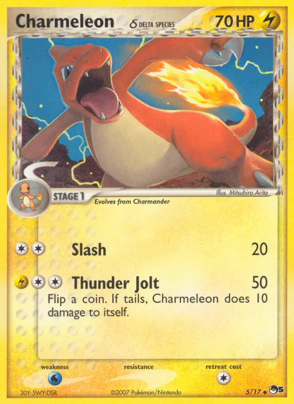 Charmeleon δ, Normal