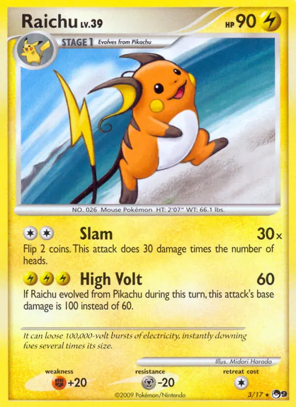 Raichu, Normal