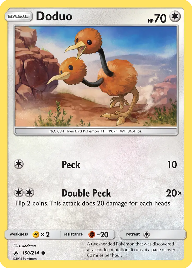 Doduo, Normal