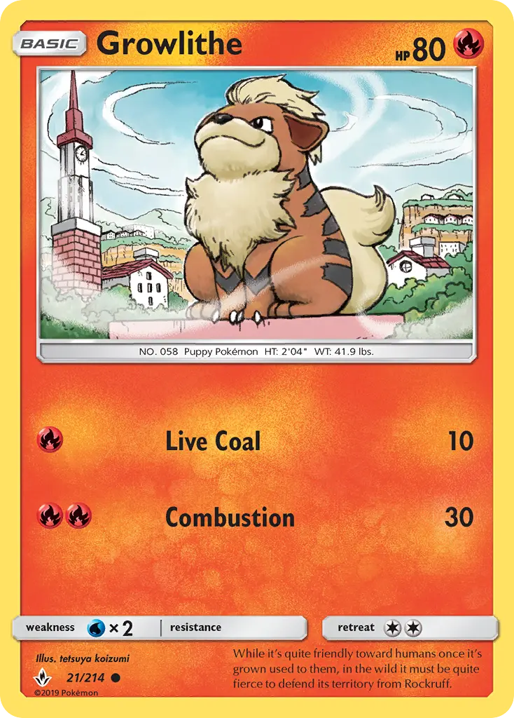 Growlithe, Normal