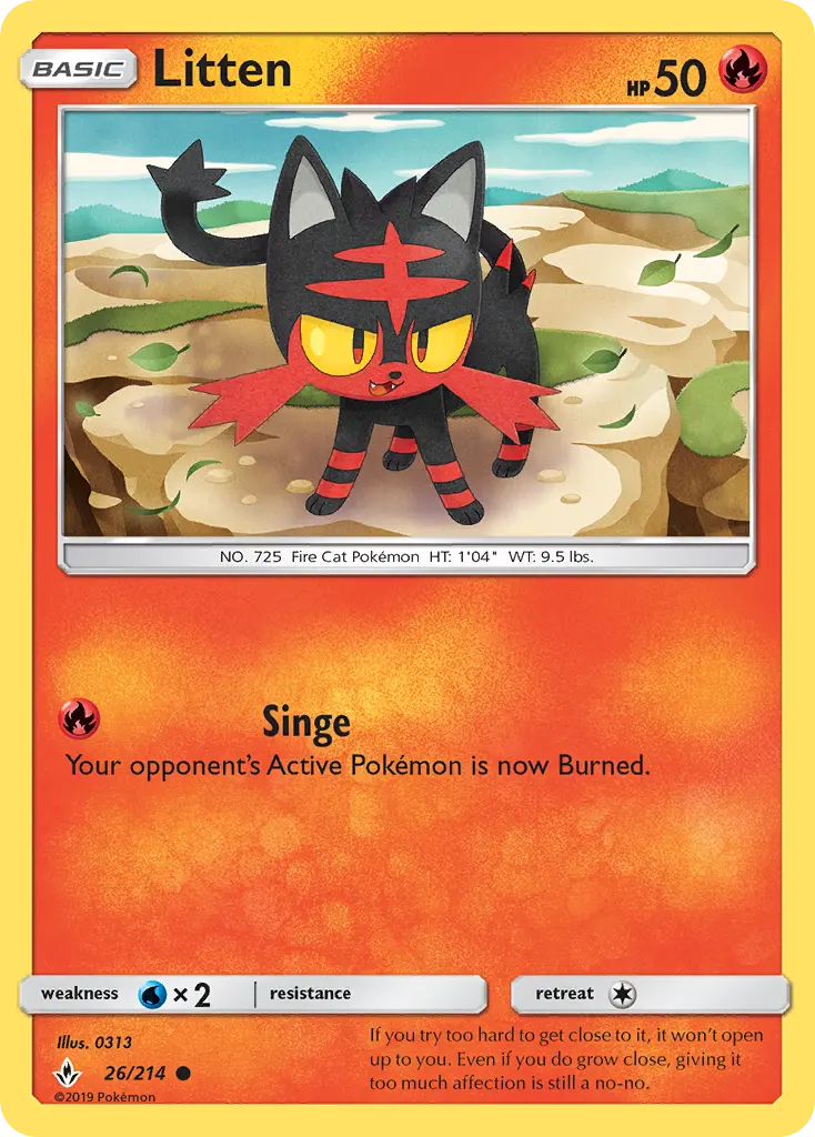 Litten, Normal · 26