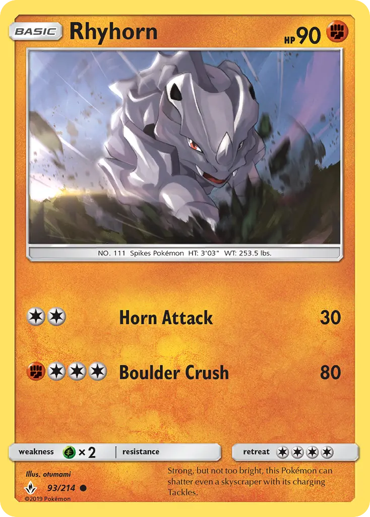 Rhyhorn, Normal · 93