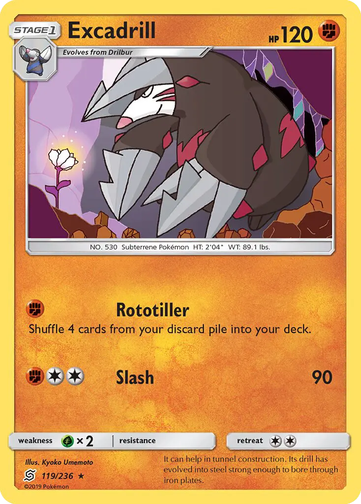 Excadrill, Normal