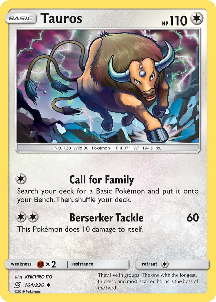 Tauros, Normal