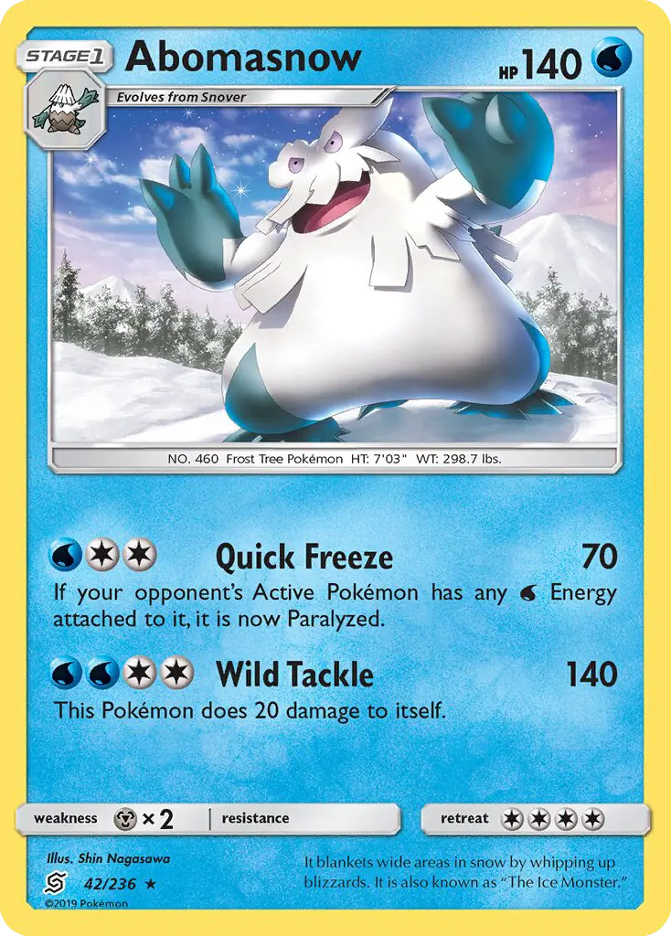 Abomasnow, Normal