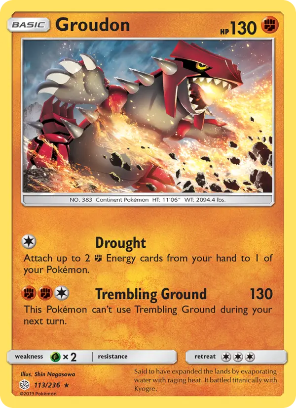 Groudon, Normal