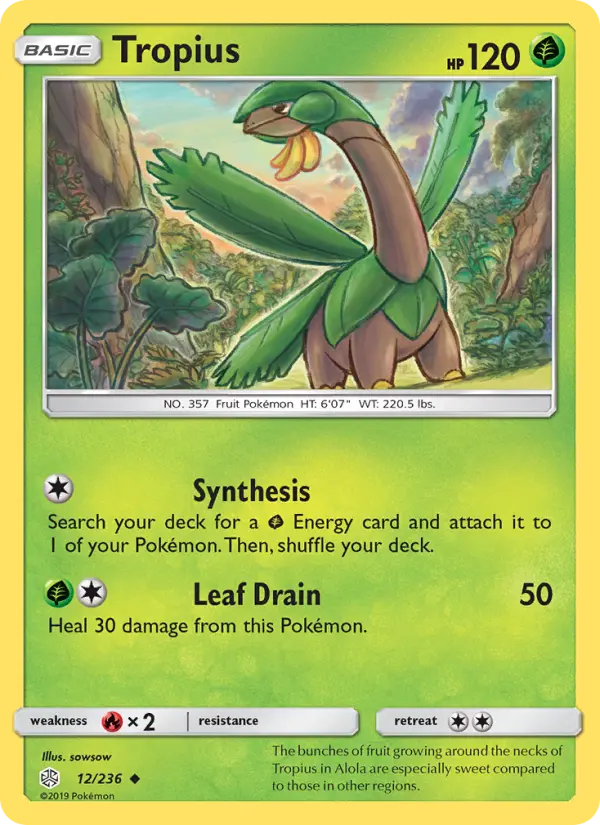 Tropius, Normal