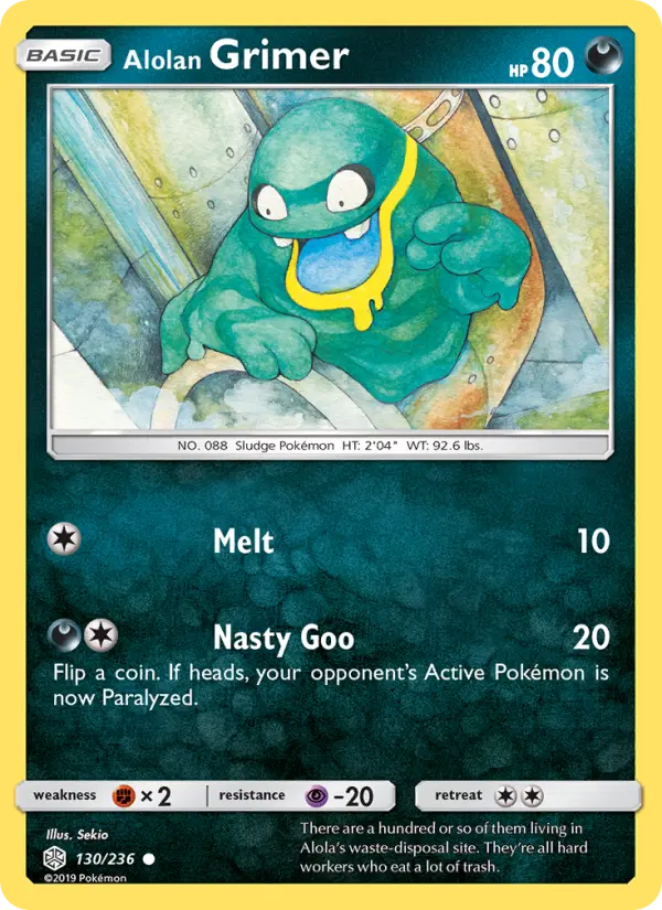 Alolan Grimer, Normal
