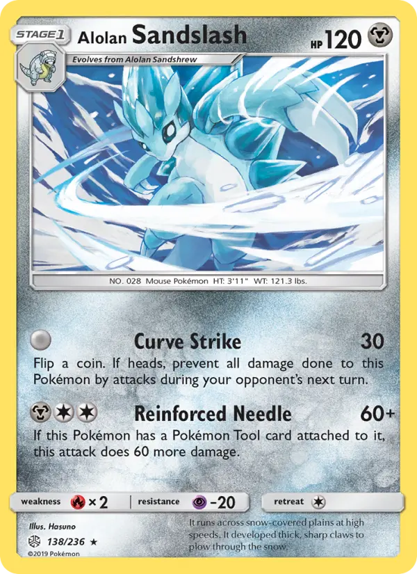 Alolan Sandslash, Normal