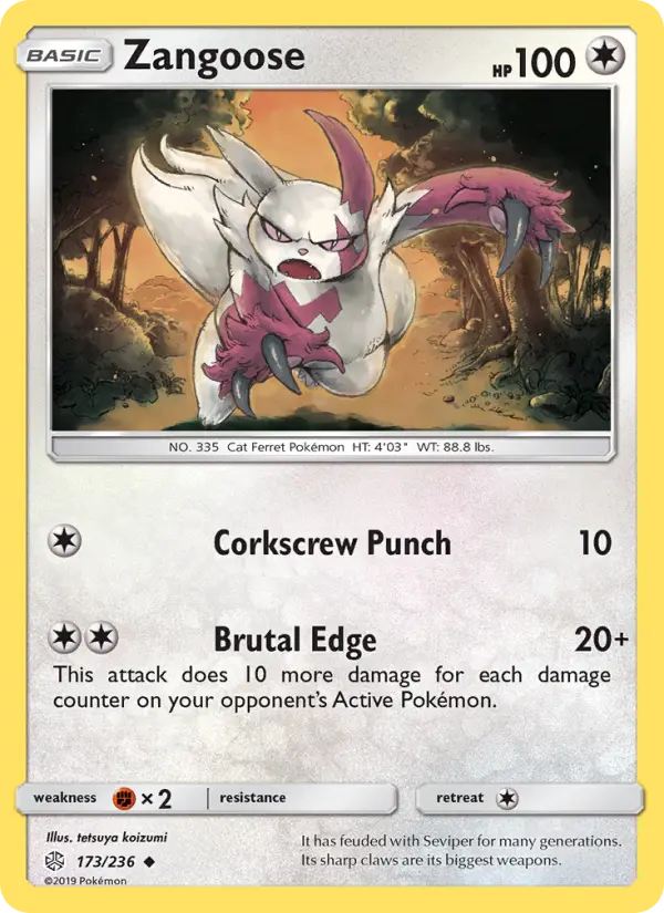 Zangoose, Normal