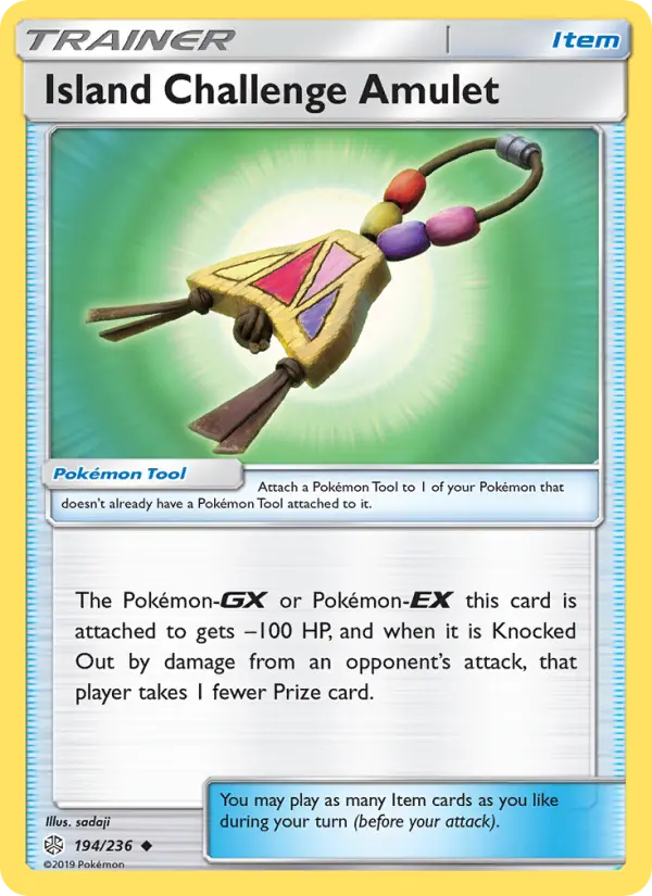 Island Challenge Amulet, Normal