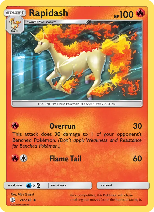 Rapidash, Normal