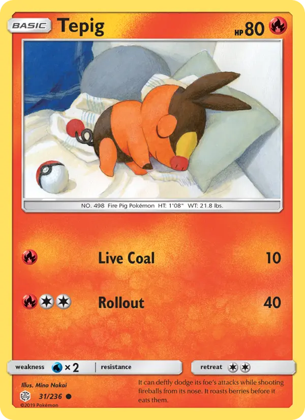 Tepig, Normal