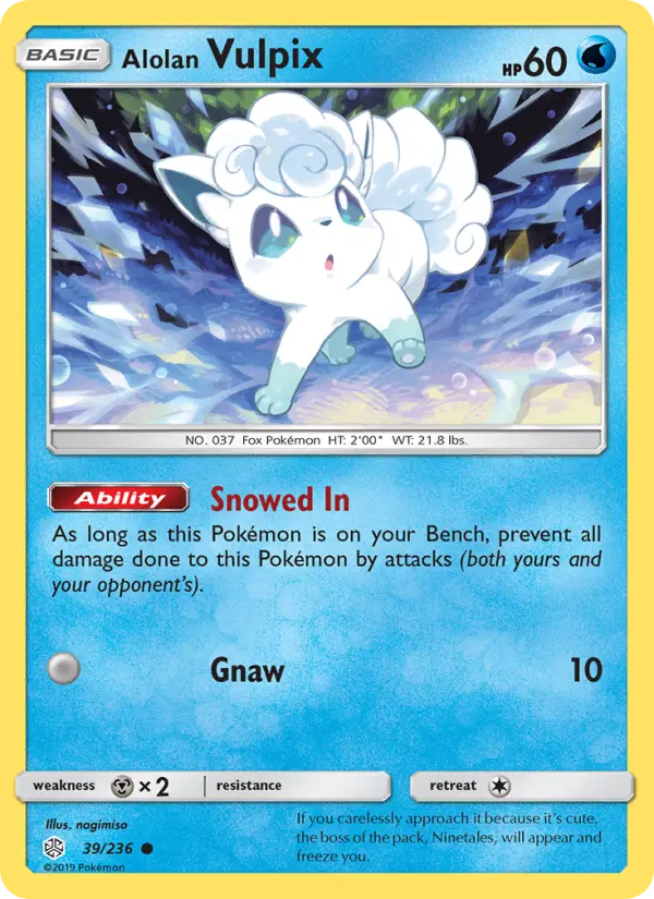 Alolan Vulpix, Normal