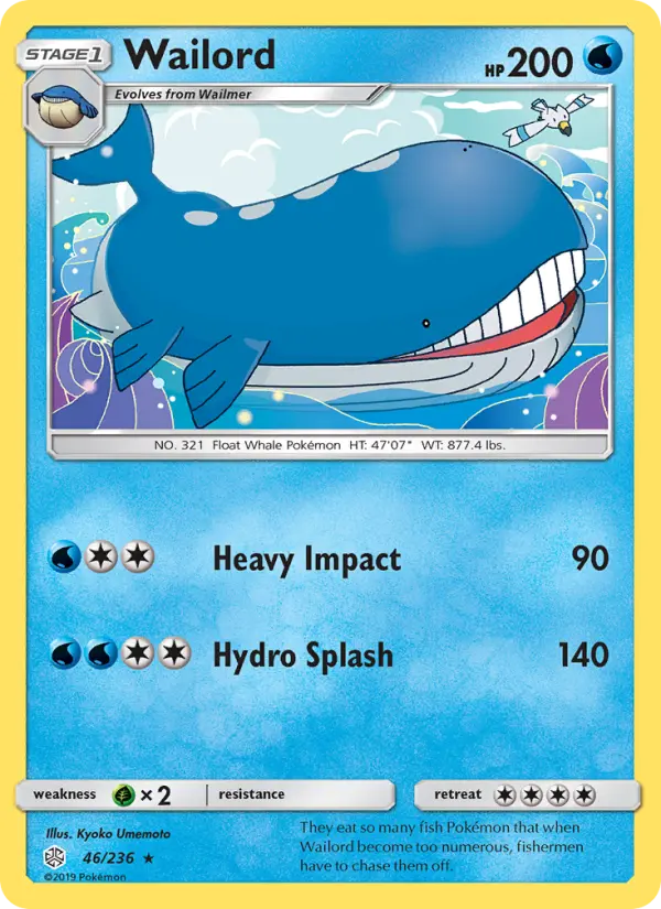 Wailord, Normal