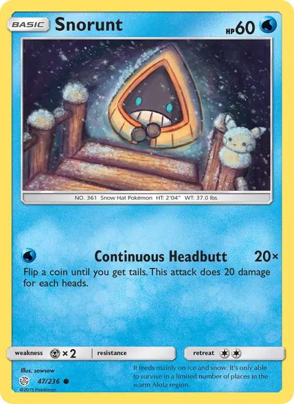 Snorunt, Normal