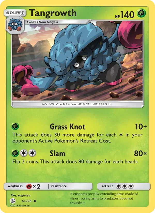 Tangrowth, Normal