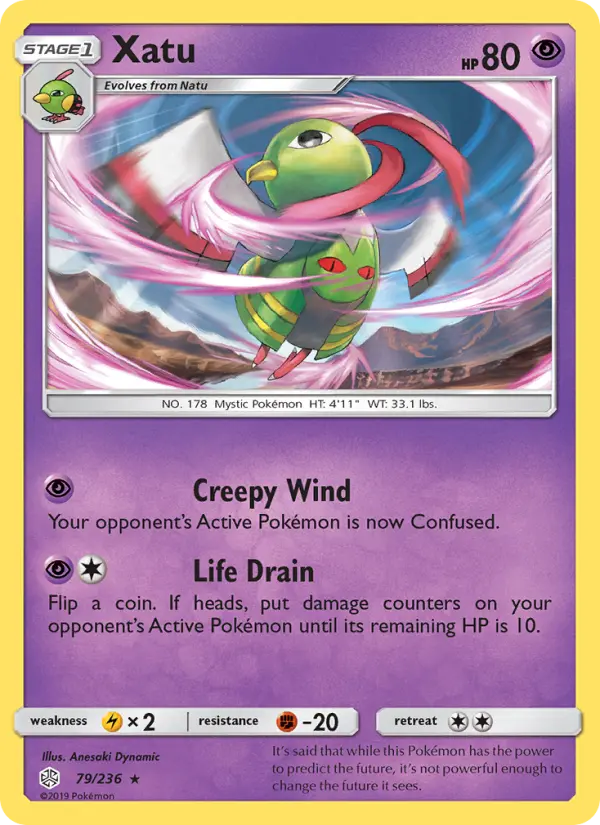 Xatu, Normal