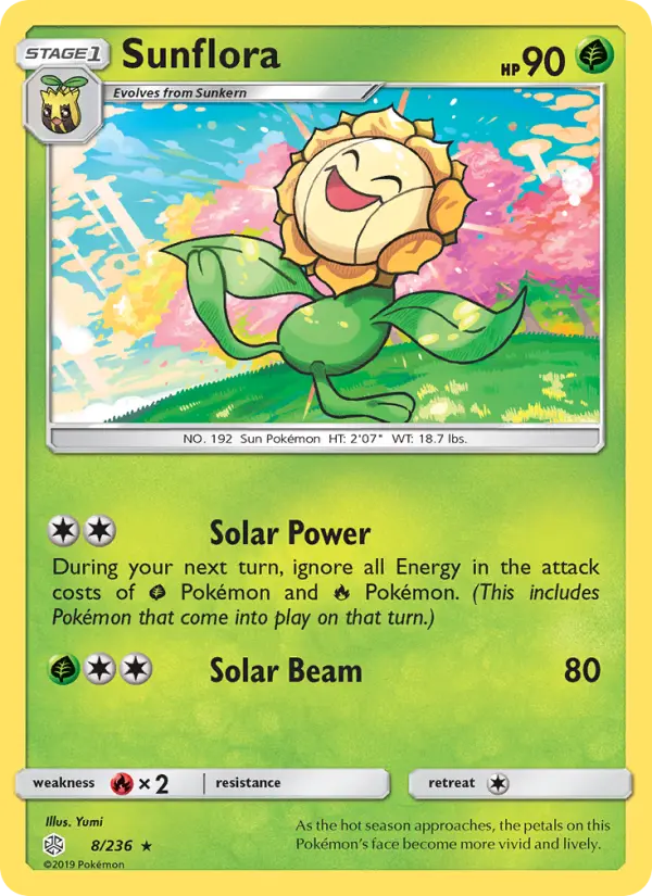 Sunflora, Normal