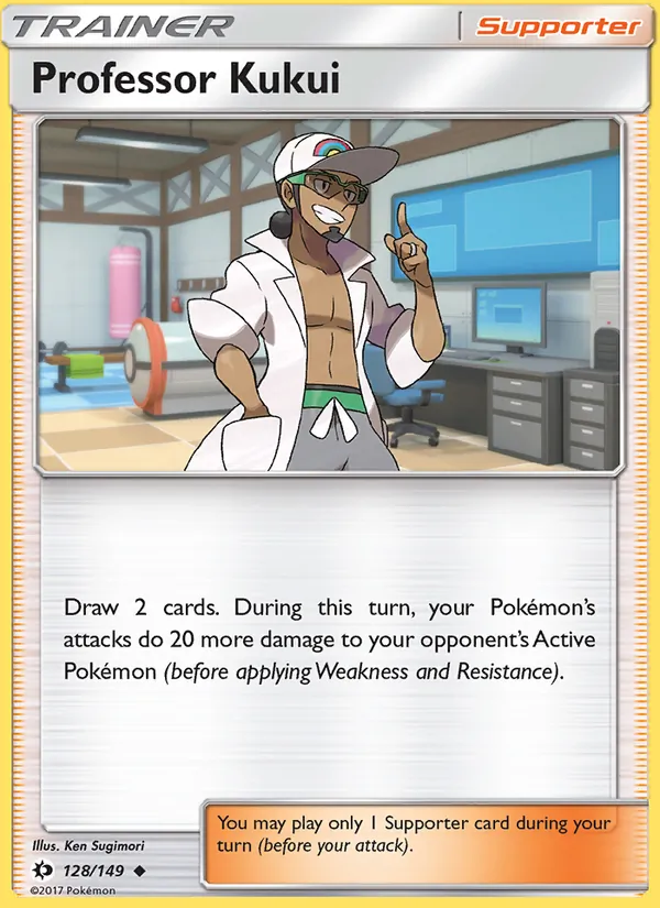 Professor Kukui, Normal
