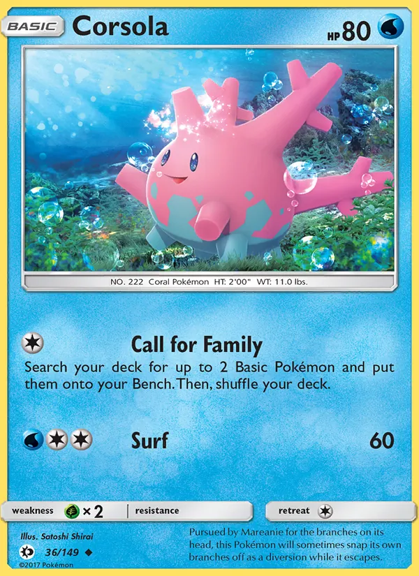 Corsola, Normal
