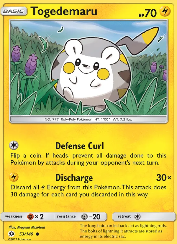 Togedemaru, Normal