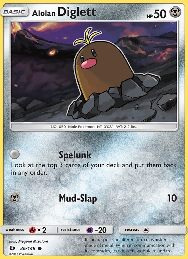 Alolan Diglett, Normal