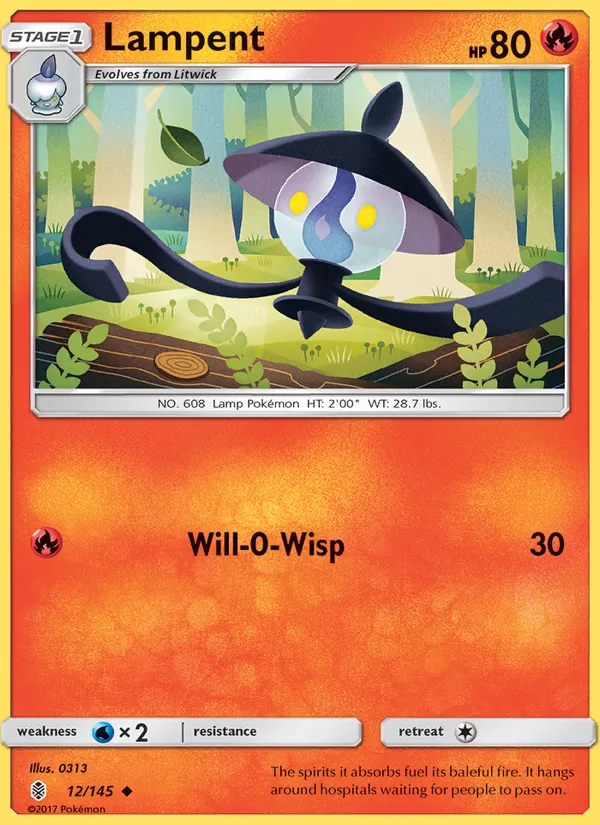 Lampent, Normal
