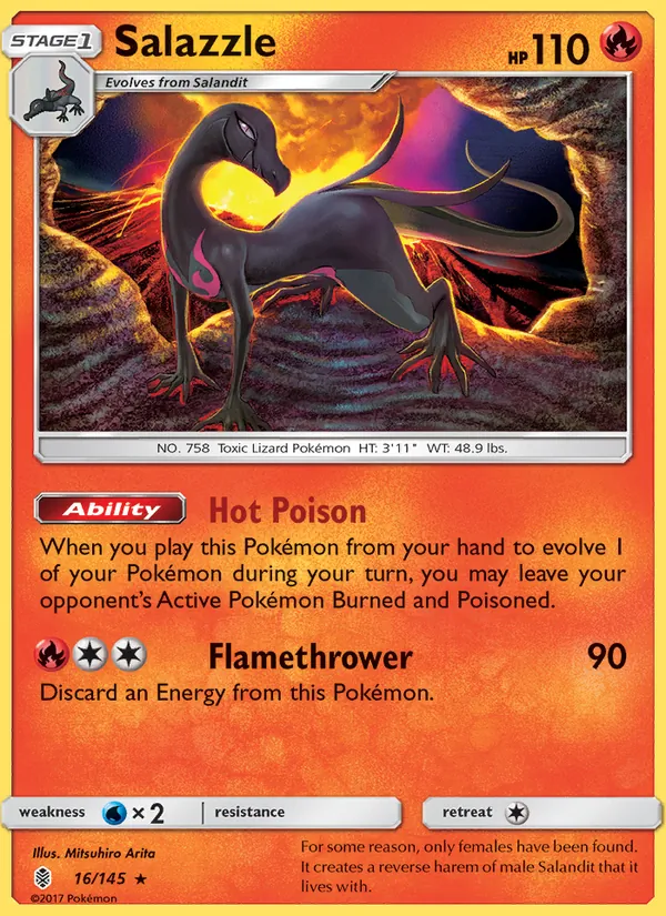 Salazzle, Normal