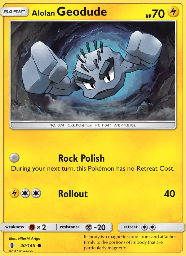 Alolan Geodude, Normal