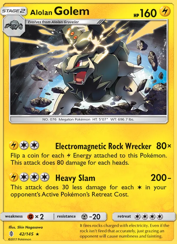 Alolan Golem, Holo