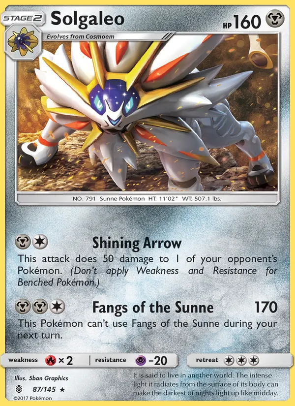 Solgaleo, Normal