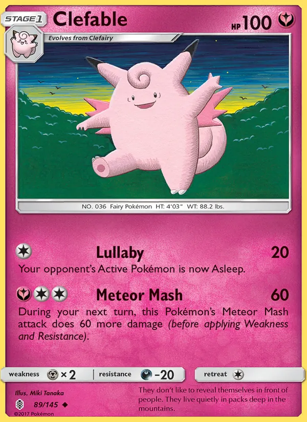 Clefable, Normal