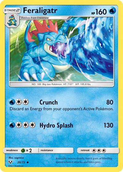 Feraligatr, Normal