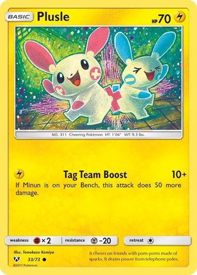 Plusle, Normal