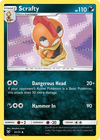 Scrafty, Normal