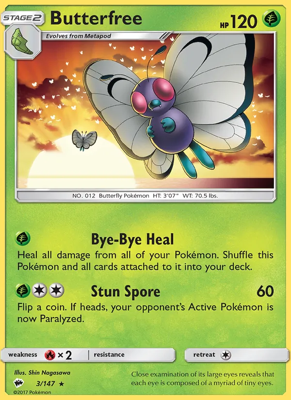 Butterfree, Normal