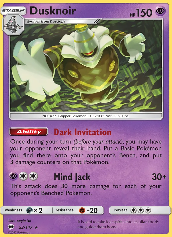 Dusknoir, Holo