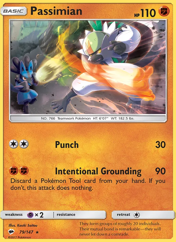 Passimian, Normal