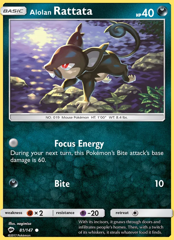 Alolan Rattata, Normal
