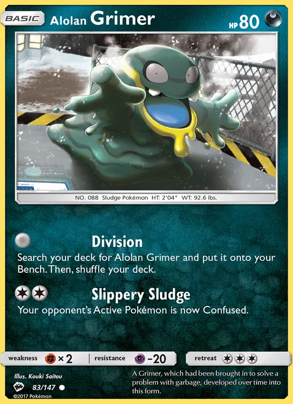 Alolan Grimer, Normal