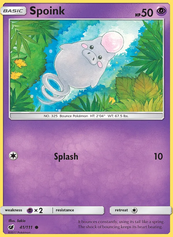 Spoink, Normal