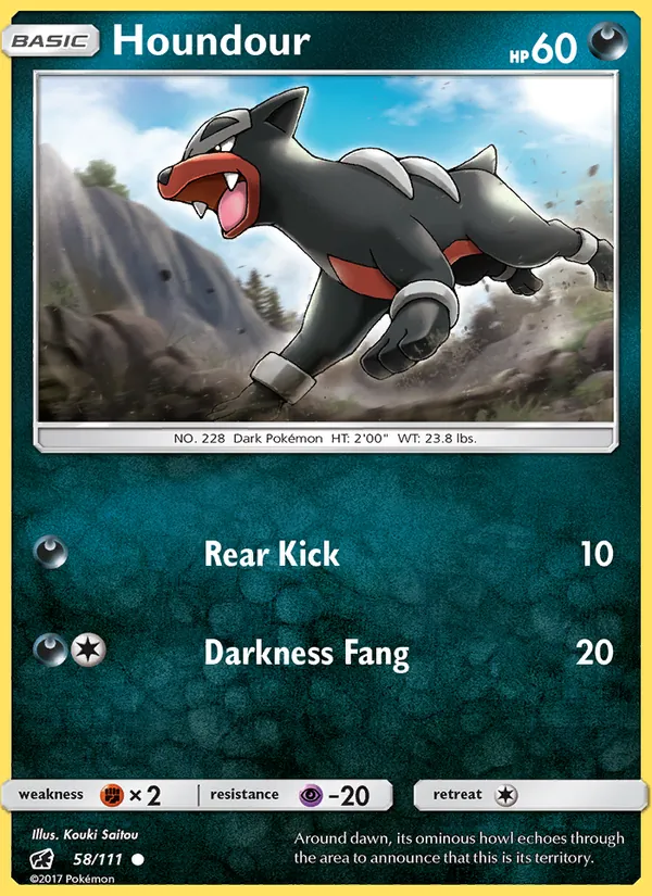 Houndour, Normal