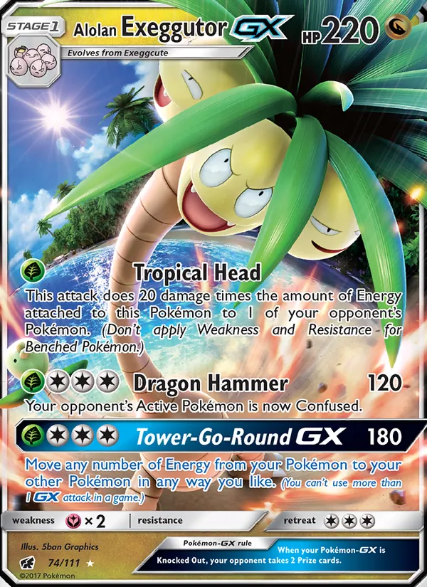 Alolan Exeggutor GX