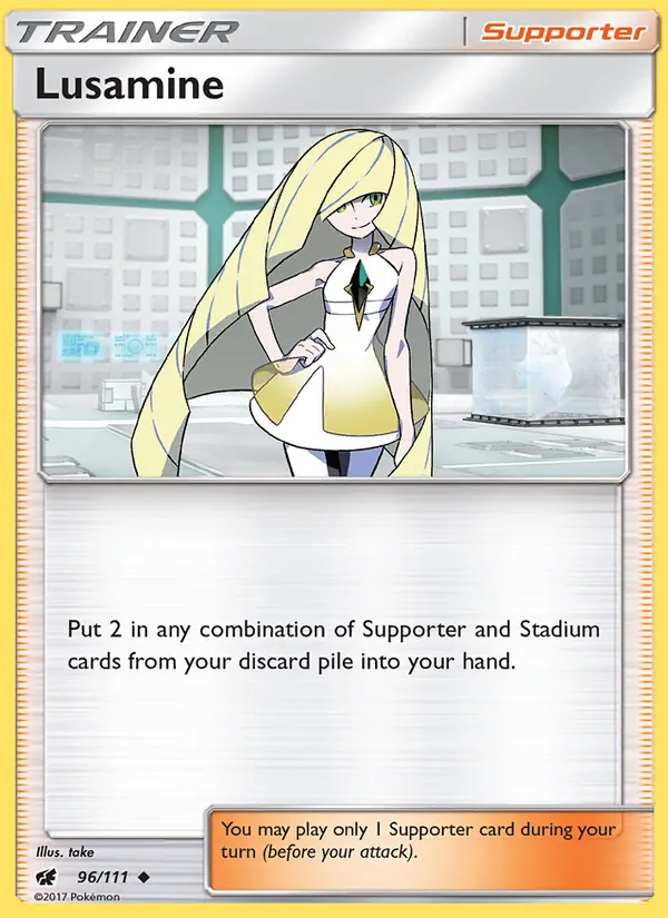 Lusamine, Normal